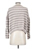 Maurices 100% Polyester Stripes Gray Pullover Sweater Size XS - photo 2