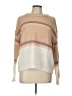Love Ellie Color Block Tan Pullover Sweater Size L - photo 1