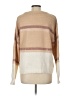 Love Ellie Color Block Tan Pullover Sweater Size L - photo 2