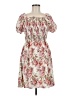 Hayden 100% Polyester Floral Ivory Casual Dress Size M - photo 1