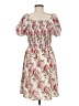 Hayden 100% Polyester Floral Ivory Casual Dress Size M - photo 2