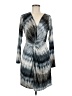 Ariella Tie-dye Gray Casual Dress Size M - photo 1
