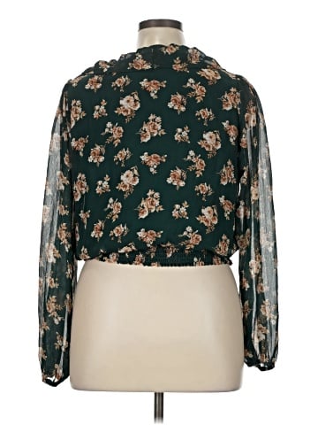 Lush 3/4 Sleeve Blouse (view 2)