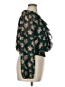Lush 100% Polyester Green 3/4 Sleeve Blouse Size 1X - photo 4