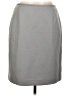 Tahari 100% Polyester Solid Gray Blue Formal Skirt Size 12 (petite) - photo 1