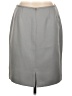 Tahari 100% Polyester Solid Gray Blue Formal Skirt Size 12 (petite) - photo 2