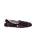 TOMS Plaid Burgundy Red Flats Size 9 1/2 - photo 1