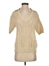 Elie Tahari 100% Cotton Tan Pullover Sweater Size XS - photo 1