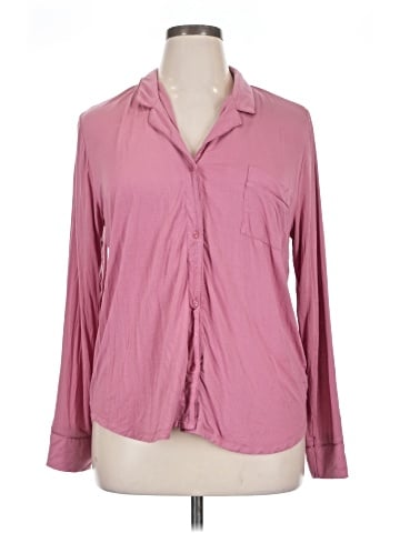 Gap Body Long Sleeve Blouse (view 1)