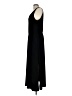 Fever Solid Black Casual Dress Size L - photo 5
