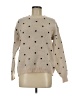 Shein 100% Polyester Polka Dots Tan Pullover Sweater Size 6 - photo 1