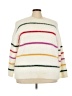 Dreamers Stripes White Pullover Sweater Size 4X - photo 1