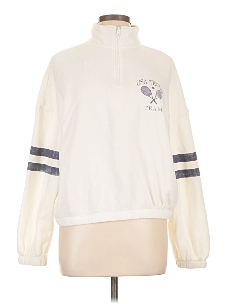Pre-owned Grayson Threads Sweatshirt In White