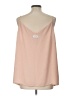 Calvin Klein 100% Polyester Pink Tan Sleeveless Blouse One size - photo 2