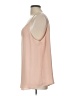 Calvin Klein 100% Polyester Pink Tan Sleeveless Blouse One size - photo 5