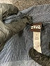 Tea 100% Cotton Solid Gray Blue Long Sleeve Button-Down Shirt Size 5 - photo 3