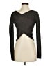 A.L.C. Metallic Brown Wool Cardigan Size S - photo 1
