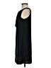 H&M 100% Polyester Solid Black Casual Dress Size 2 - photo 5