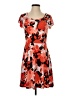 MICHAEL Michael Kors Print Red Casual Dress Size S - photo 1