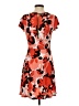 MICHAEL Michael Kors Print Red Casual Dress Size S - photo 2