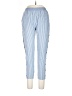 Unbranded 100% Cotton Stripes Blue Casual Pants Size S (estimated) - photo 1