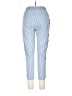 Unbranded 100% Cotton Stripes Blue Casual Pants Size S (estimated) - photo 2