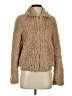 Endless Rose 100% Polyester Tan Faux Fur Jacket Size S - photo 1
