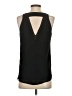 Cooper & Ella 100% Polyester Solid Black Sleeveless Blouse Size XS - photo 2