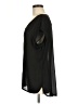 TINA Stephens 100% Polyester Black Short Sleeve Blouse Size M - photo 5