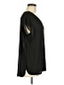 TINA Stephens 100% Polyester Black Short Sleeve Blouse Size M - photo 4