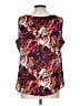 Notations 100% Polyester Purple Sleeveless Blouse Size L - photo 2
