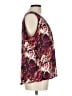 Notations 100% Polyester Purple Sleeveless Blouse Size L - photo 4