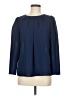 Shein 100% Polyester Blue 3/4 Sleeve Blouse Size 6 - photo 1