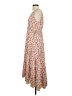 Max Studio 100% Rayon Floral Ivory Casual Dress Size S - photo 5