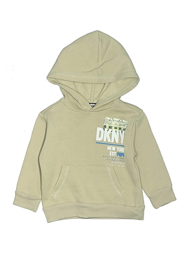 Pre-owned Dkny Kids' Sweatshirt In Brown