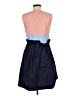 Sportmax Code Color Block Blue Casual Dress Size 8 - photo 2