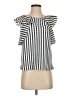 Eva Franco Ivory Short Sleeve Top Size S - photo 1