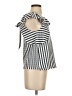 Eva Franco Ivory Short Sleeve Top Size S - photo 4