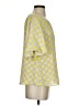 Zara 100% Polyester Yellow Short Sleeve Blouse Size XS - photo 4