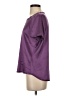 Go By Go Silk 100% Polyester Purple Short Sleeve Top Size S - photo 5