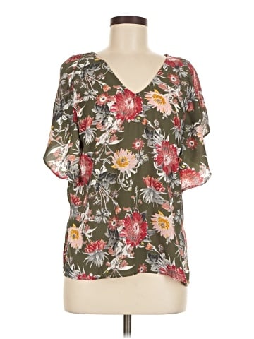 Fourteenth Place Short Sleeve Blouse (view 1)