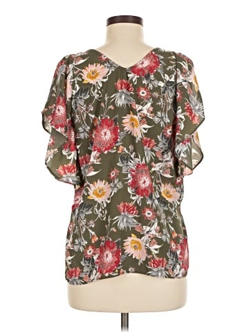 Fourteenth Place Short Sleeve Blouse (view 2)