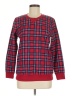 Charter Club Plaid Red Pullover Sweater Size M - photo 1