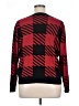 Roz & Ali Checkered-gingham Red Pullover Sweater Size 1X - photo 2