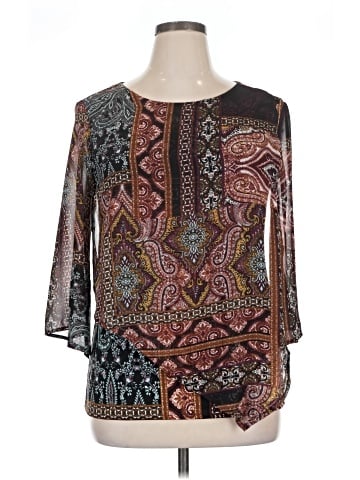 Bleeker & McDougal 3/4 Sleeve Blouse (view 1)