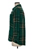 Cato Plaid Green Long Sleeve Button-Down Shirt Size M - photo 5
