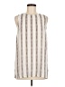 Charming Charlie Ivory Sleeveless Blouse Size M - photo 1