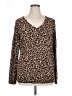 Amazon Essentials Animal Print Brown Pullover Sweater Size XL - photo 1