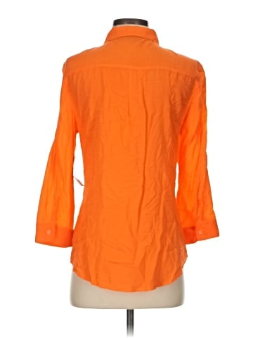 a.n.a. A New Approach 3/4 Sleeve Button-Down Shirt (view 2)