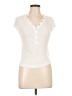 Emerson Lang Ivory Short Sleeve Top Size L - photo 1